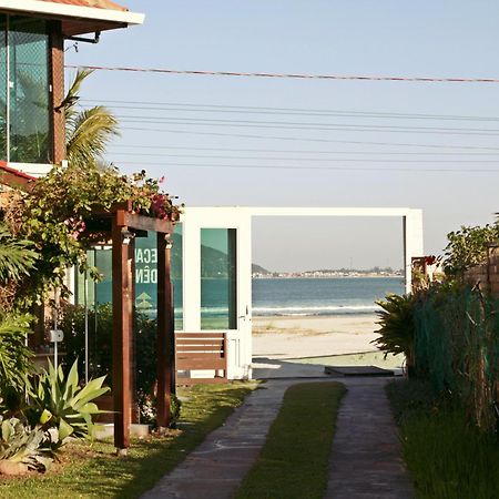 Pousada Recanto Edenico - A Beira Mar Da Praia Ponta Do Papagaio, Palhoca Sc Exterior photo
