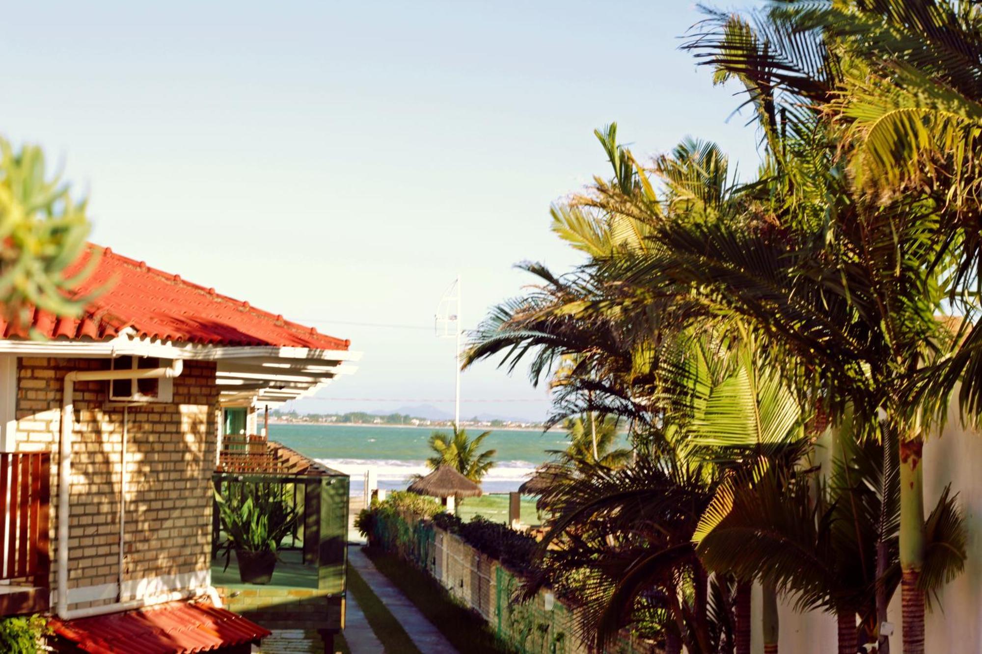Pousada Recanto Edenico - A Beira Mar Da Praia Ponta Do Papagaio, Palhoca Sc Exterior photo