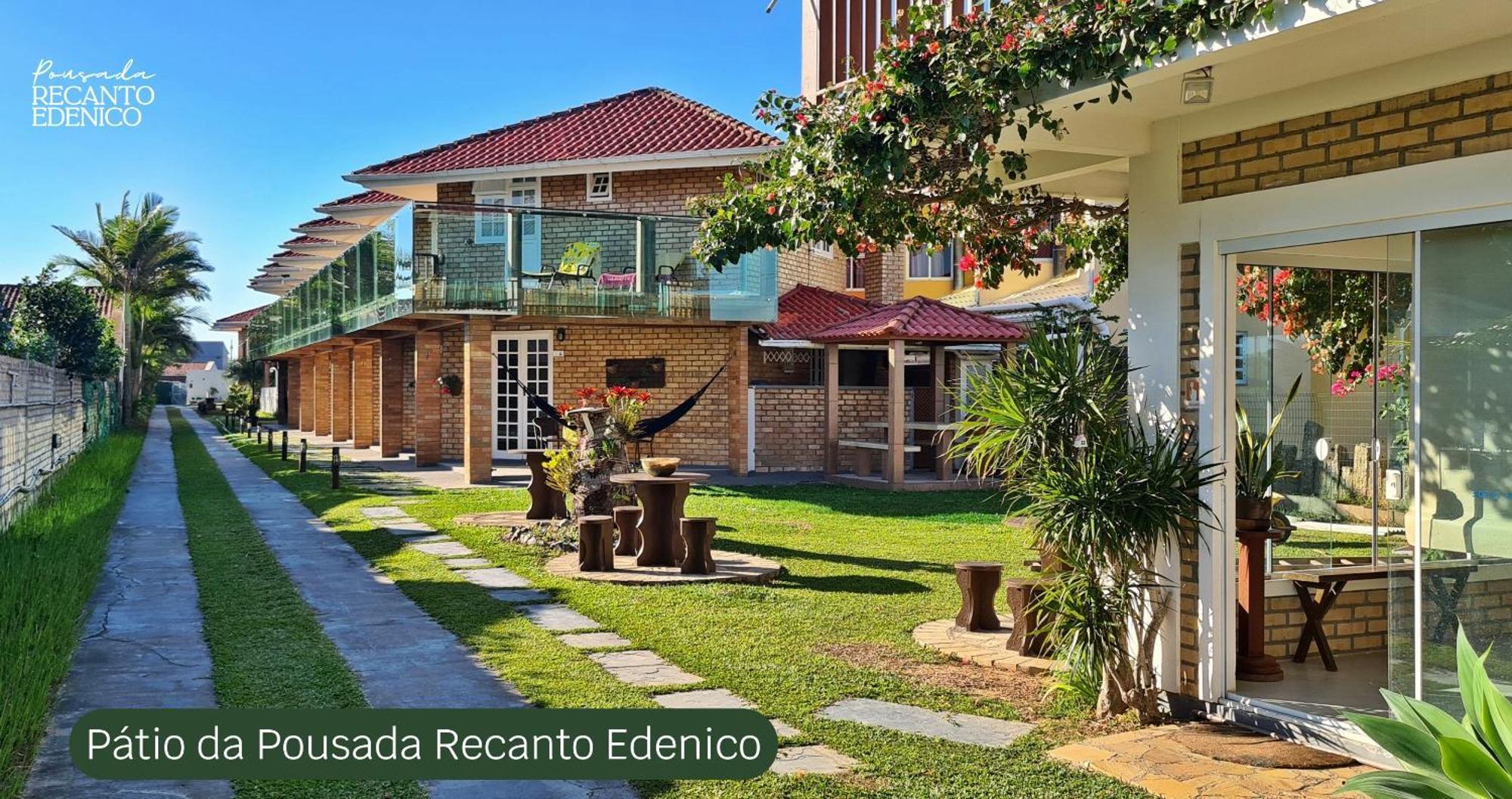 Pousada Recanto Edenico - A Beira Mar Da Praia Ponta Do Papagaio, Palhoca Sc Exterior photo